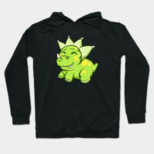 Little Triceratops Cute Dinosaur Children Fun Hoodie